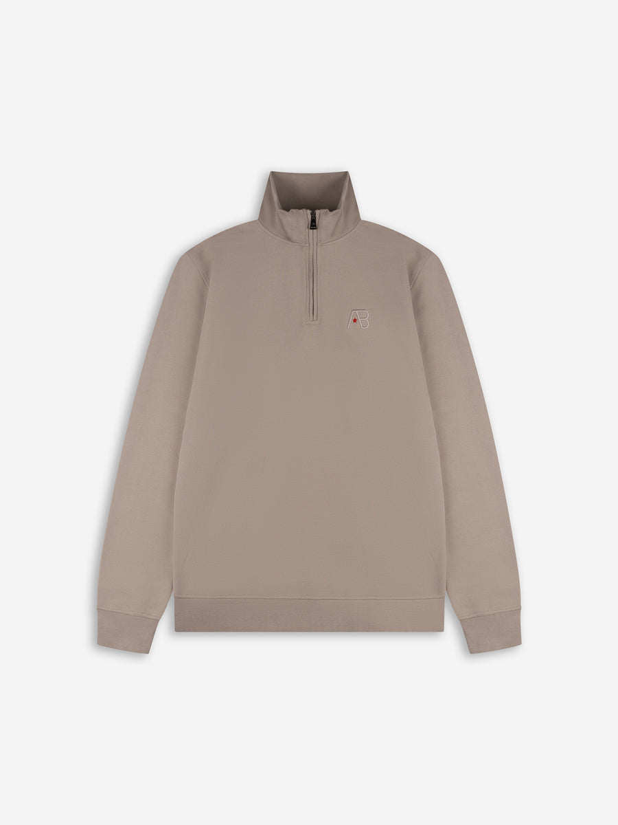 Diamond Half-Zip Sweater