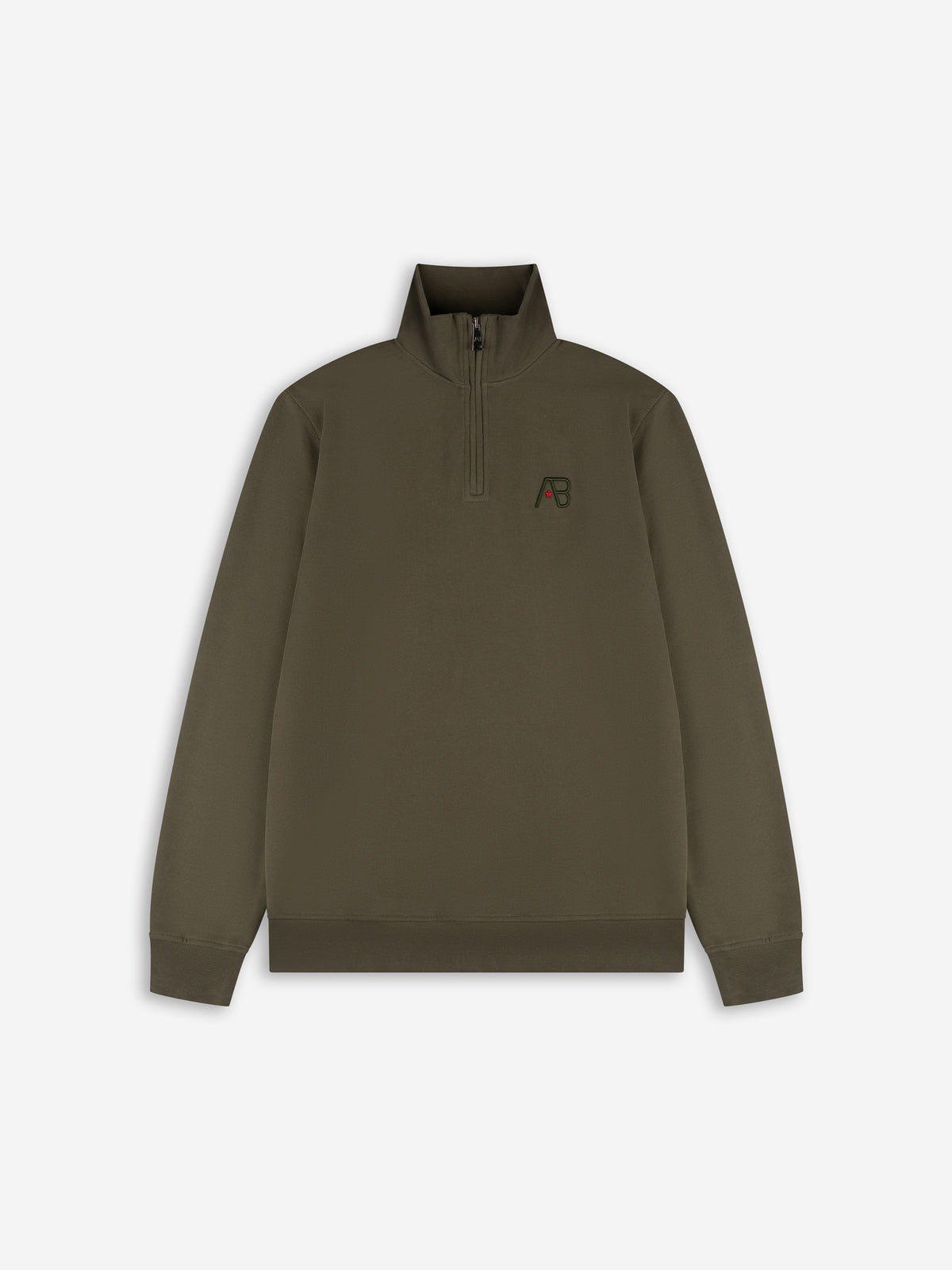 Diamond Half-Zip Sweater