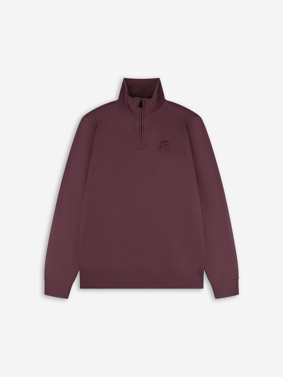 Diamond Half-Zip Sweater