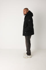 Taped Hooded Jacket