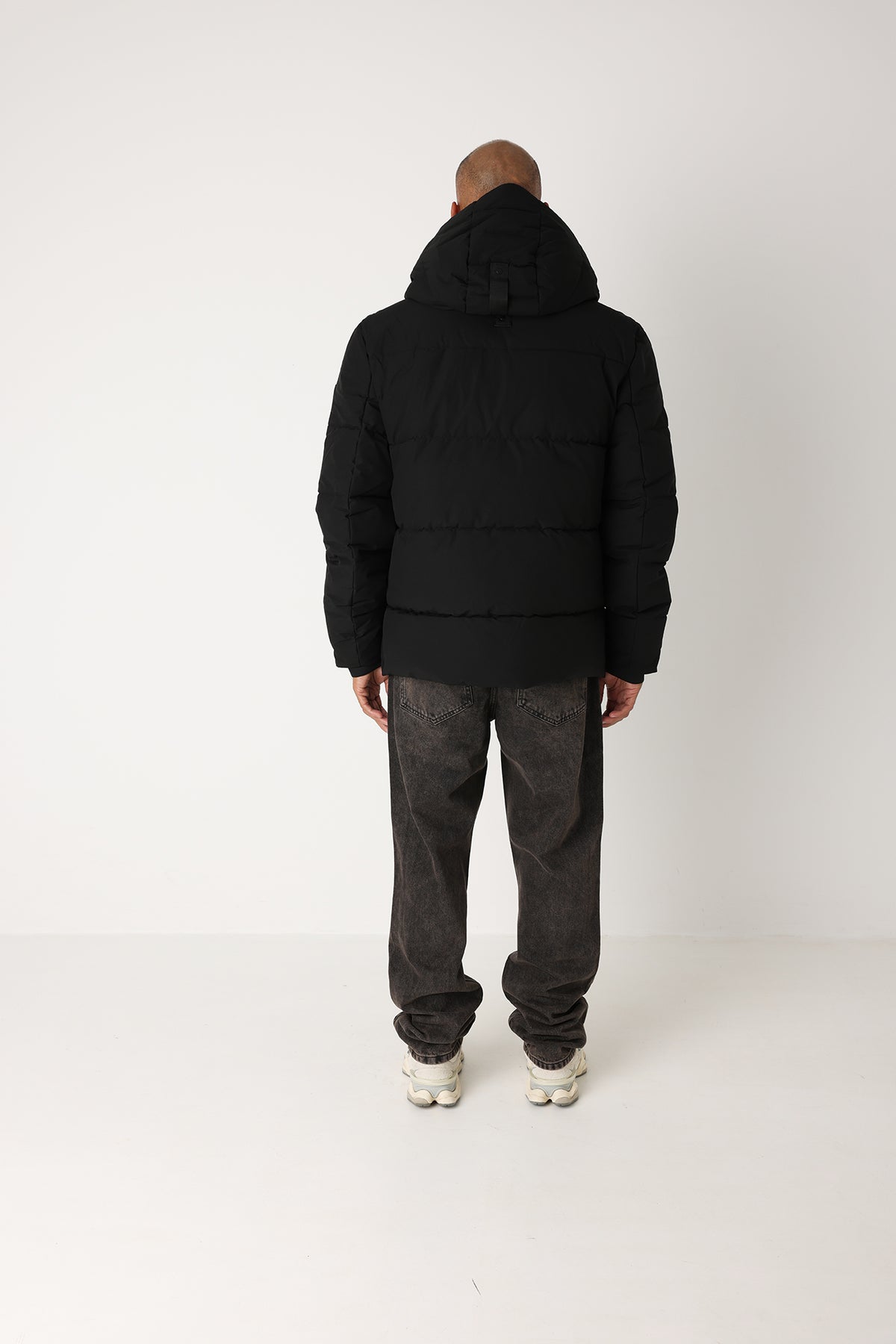 Taped Hooded Jacket